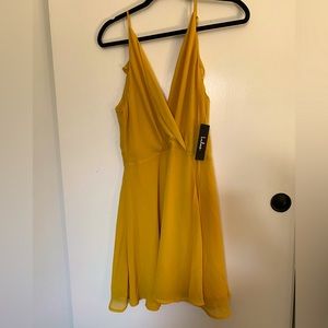 Lulu’s tie back a-line mini dress